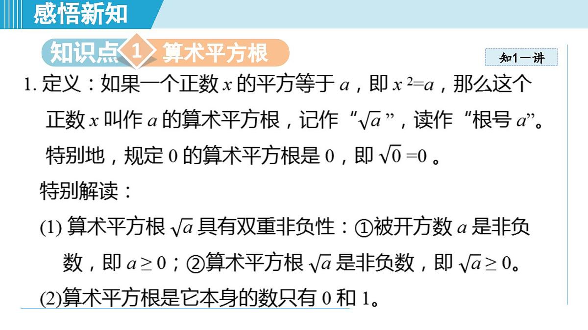 5.2 算术平方根（课件）2025-2026学年青岛版八年级数学上册第3页