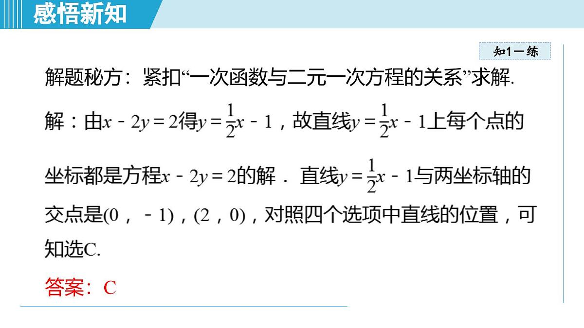 5.5 一次函数与二元一次方程（课件）2025-2026学年苏科版八年级数学上册第8页
