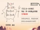 3.6 二元一次方程組的解法 課件 2025-2026學(xué)年湘教版數(shù)學(xué)七年級(jí)上冊(cè)