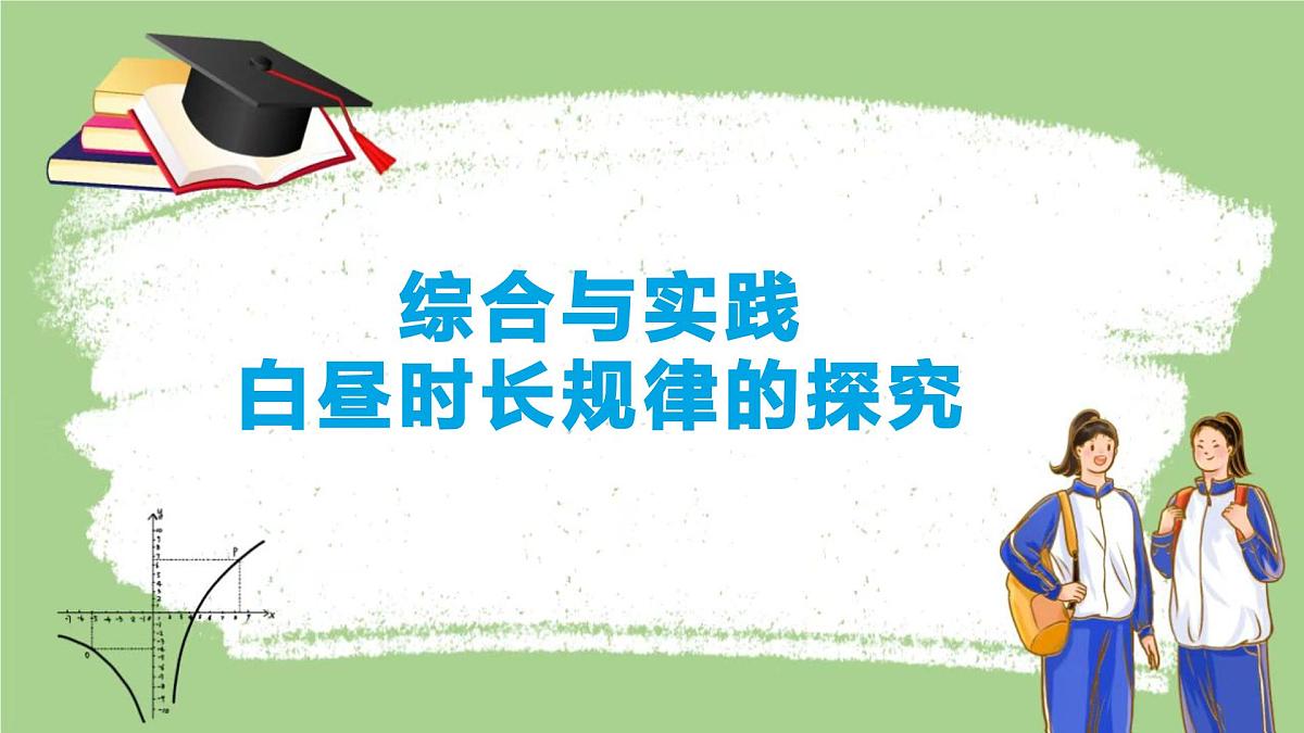 综合与实践  白昼时长规律的探究 课件 数学人教版（2024）七年级下册第1页