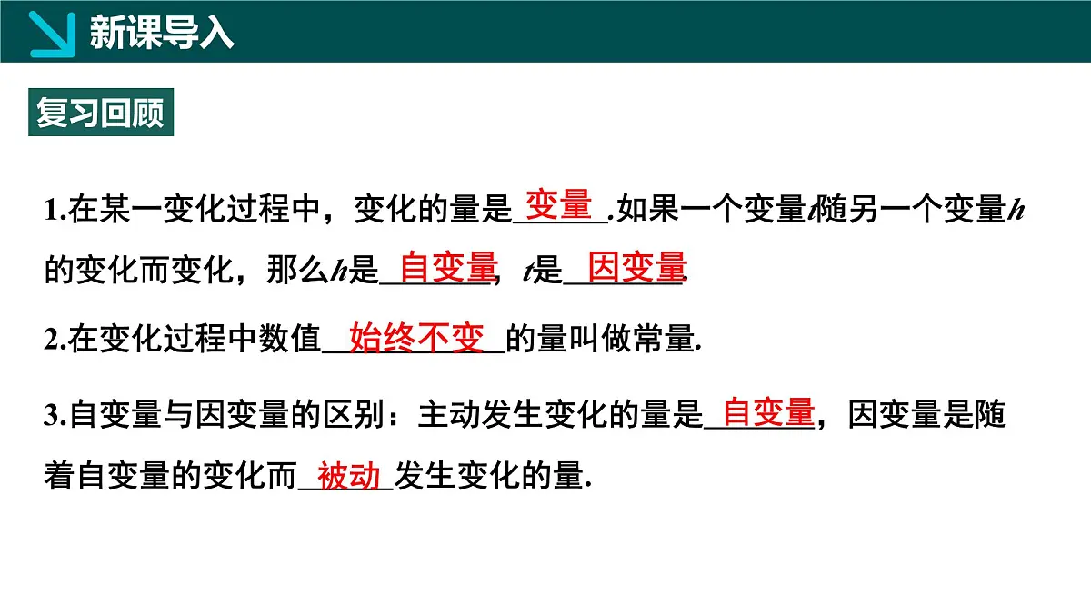 北师版（2024）七年级下册数学6.2用表格表示变量之间的关系（同步课件）第3页