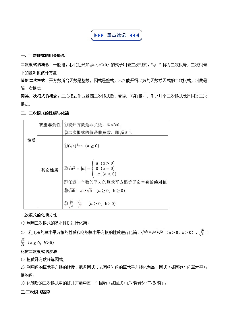 专题05 二次根式（原卷版）第2页