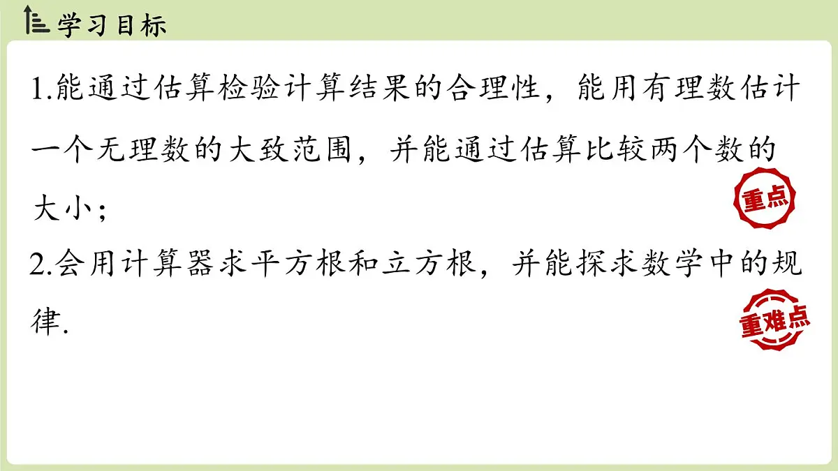 2.2 平方根与立方根课时4（课件）2025-2026学年度北师大版数学八年级上册第2页