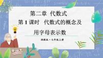 湘教版（2024）七年级上册（2024）代数式的概念和列代数式完美版课件ppt