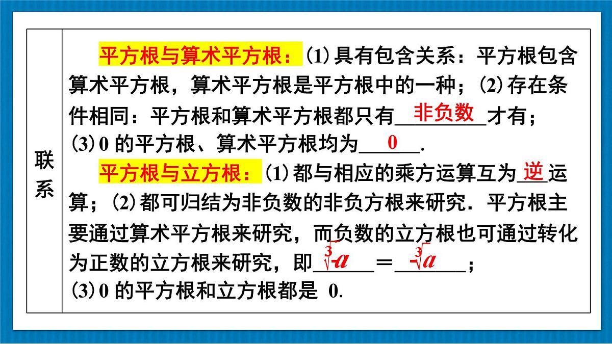华东师大版（2024）数学八年级上册 第10章 数的开方 章末复习（课件）第8页