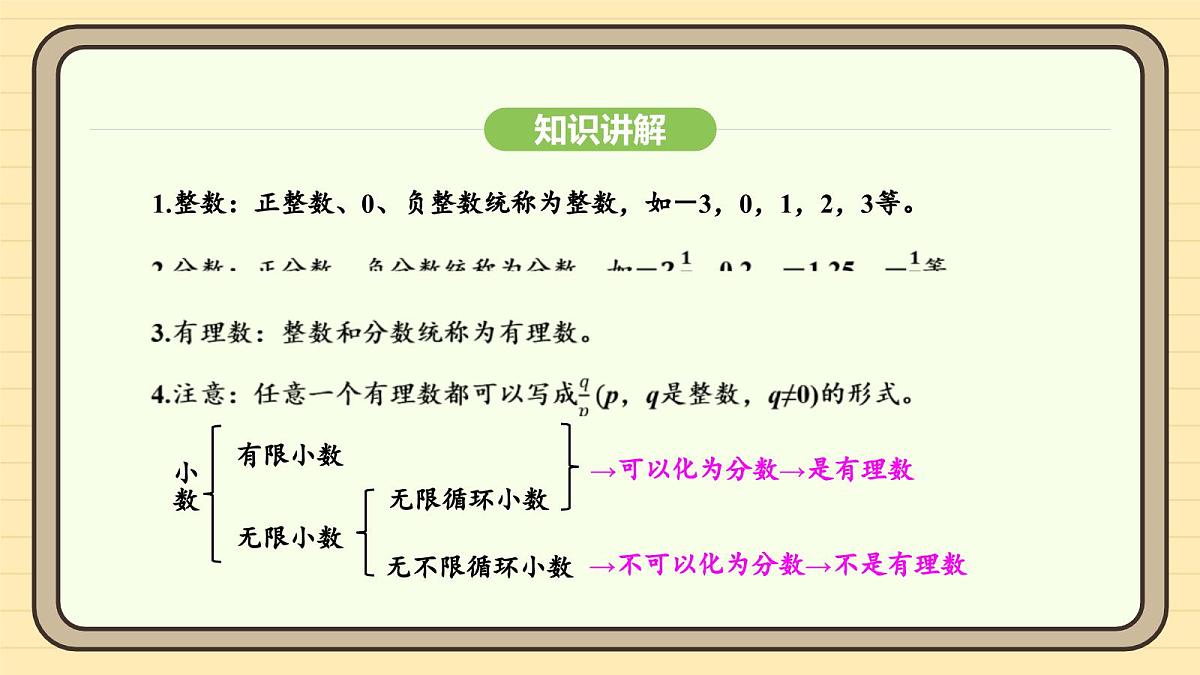 人教版（2024）数学七年级上册1.2.1有理数 课件第7页