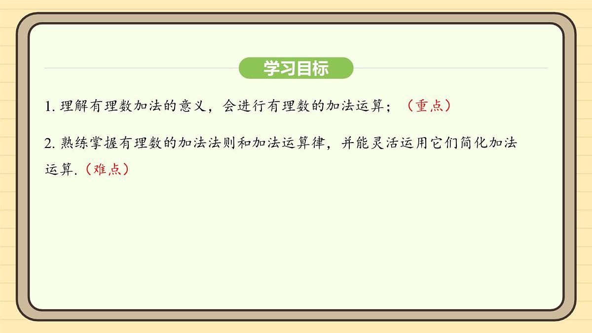 人教版（2024）数学七年级上册2.1.1有理数的加法 课件第4页
