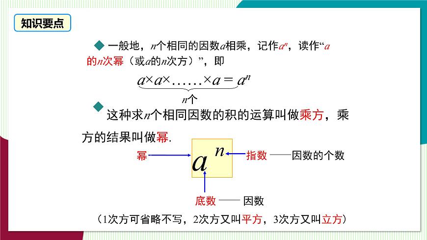 1.6 第1课时 有理数的乘方第8页