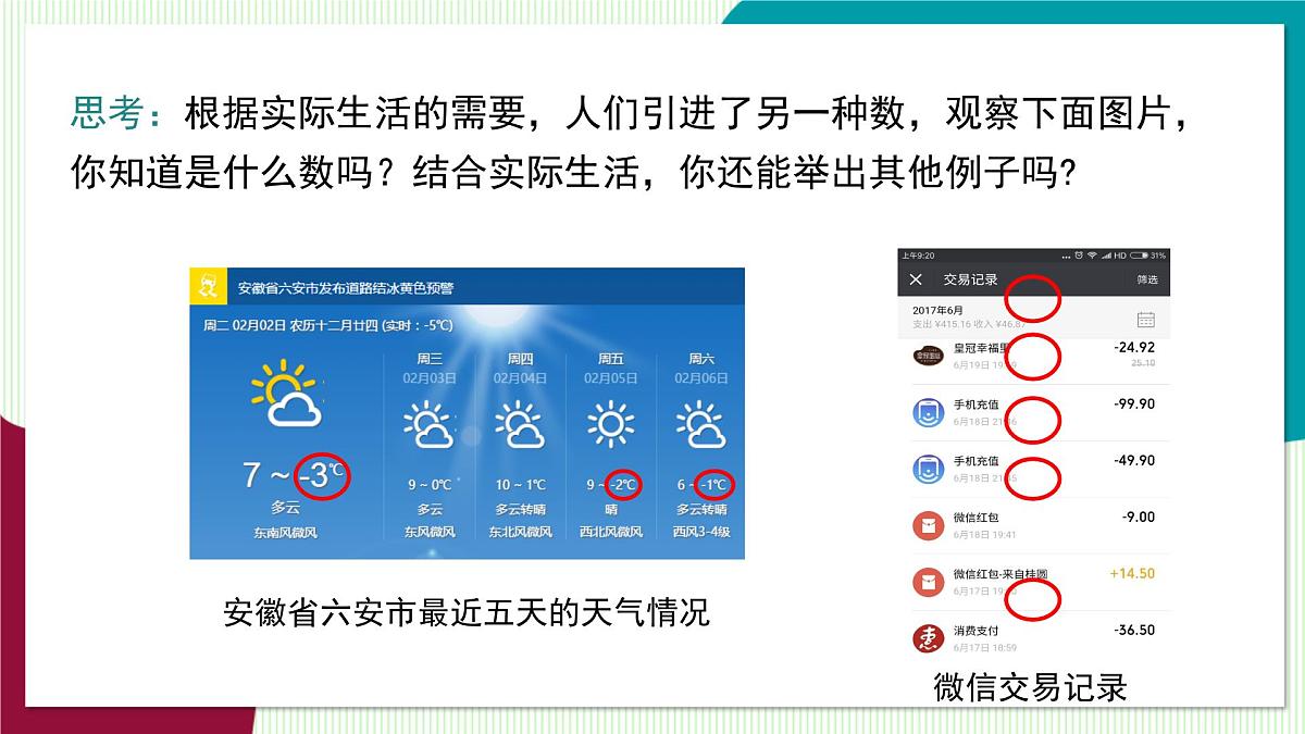 1.1 第1课时 正数和负数第6页