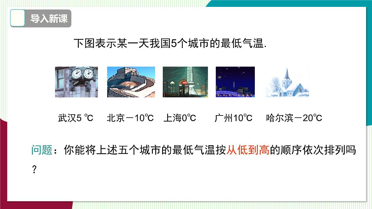 1.3  有理数的大小第4页