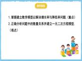 人教版數(shù)學(xué)九上 21.3.2《平均變化率與一元二次方程》課件