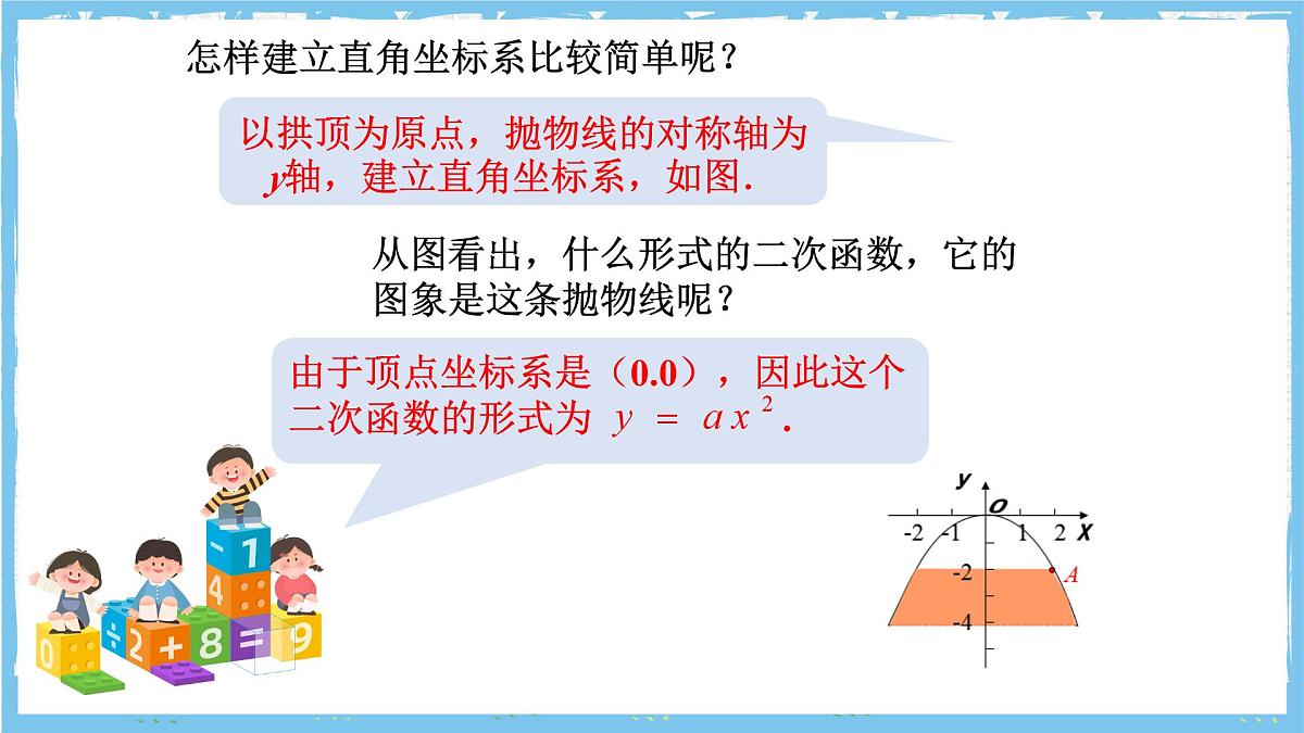 人教版数学九上 22.3.3《实物抛物线》课件第8页