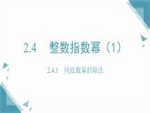 2025湘教版版教材初中數(shù)學(xué)八年級(jí)上冊(cè)2.4  整數(shù)指數(shù)冪（1）課件+教案
