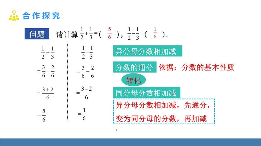 人教版（2024）数学八年级上册课件 18.3 第1课时 分式的加法与减法第8页