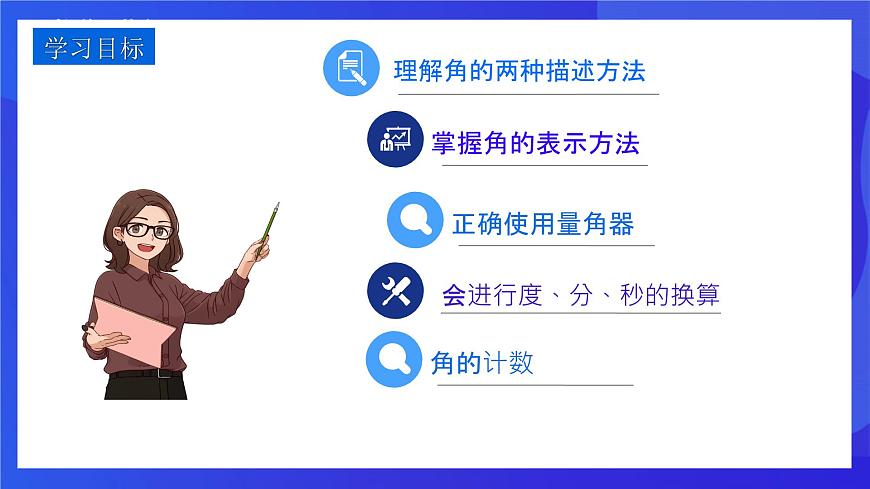鲁教版（五四制）（2024）数学六下5.2.1《角》课件第2页