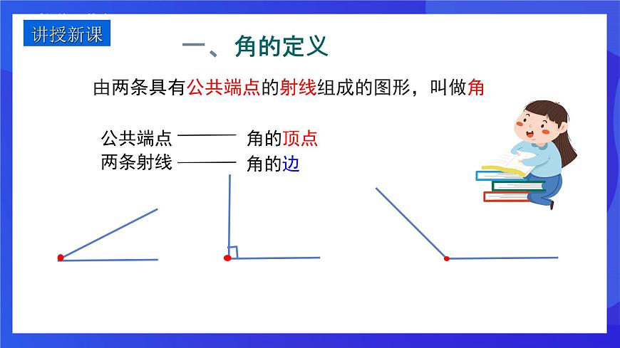 鲁教版（五四制）（2024）数学六下5.2.1《角》课件第3页