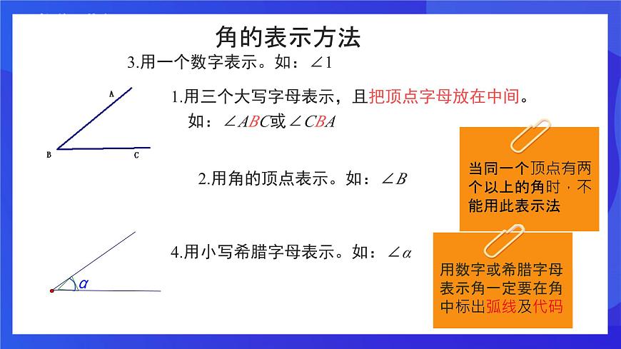 鲁教版（五四制）（2024）数学六下5.2.1《角》课件第5页