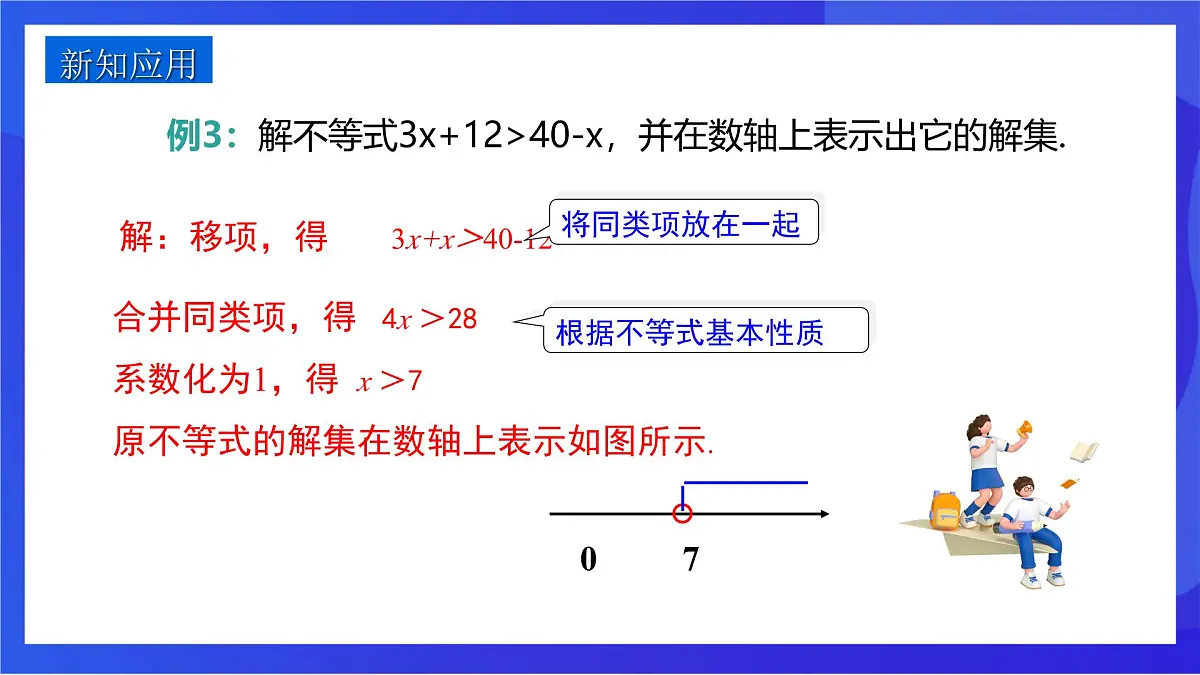 沪教版（五四制）（2024）数学七下课件_沪教版（五四制数学）七年级下册15.2.2《解一元一次不等式》（同步课件）第8页