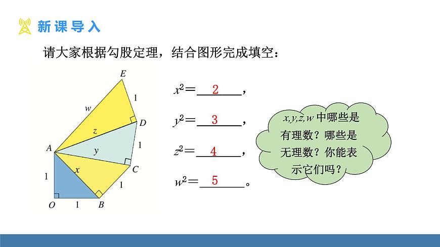 北师大版数学八年级上册2.2 平方根与立方根 第1课时 算术平方根（课件）第3页