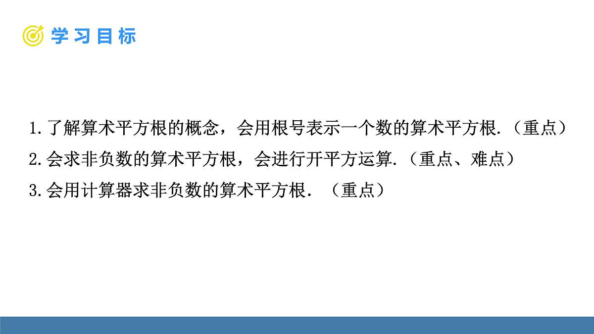 华东师大版数学八年级上册10.1.1 平方根 第2课时(课件）第2页