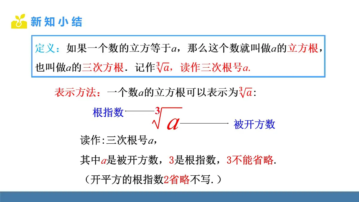 华东师大版数学八年级上册10.1.2 立方根(课件）第7页