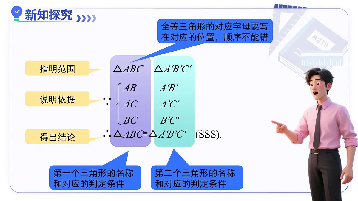 14.2（第3课时）边边边 课件数学人教版2024八年级上册第6页