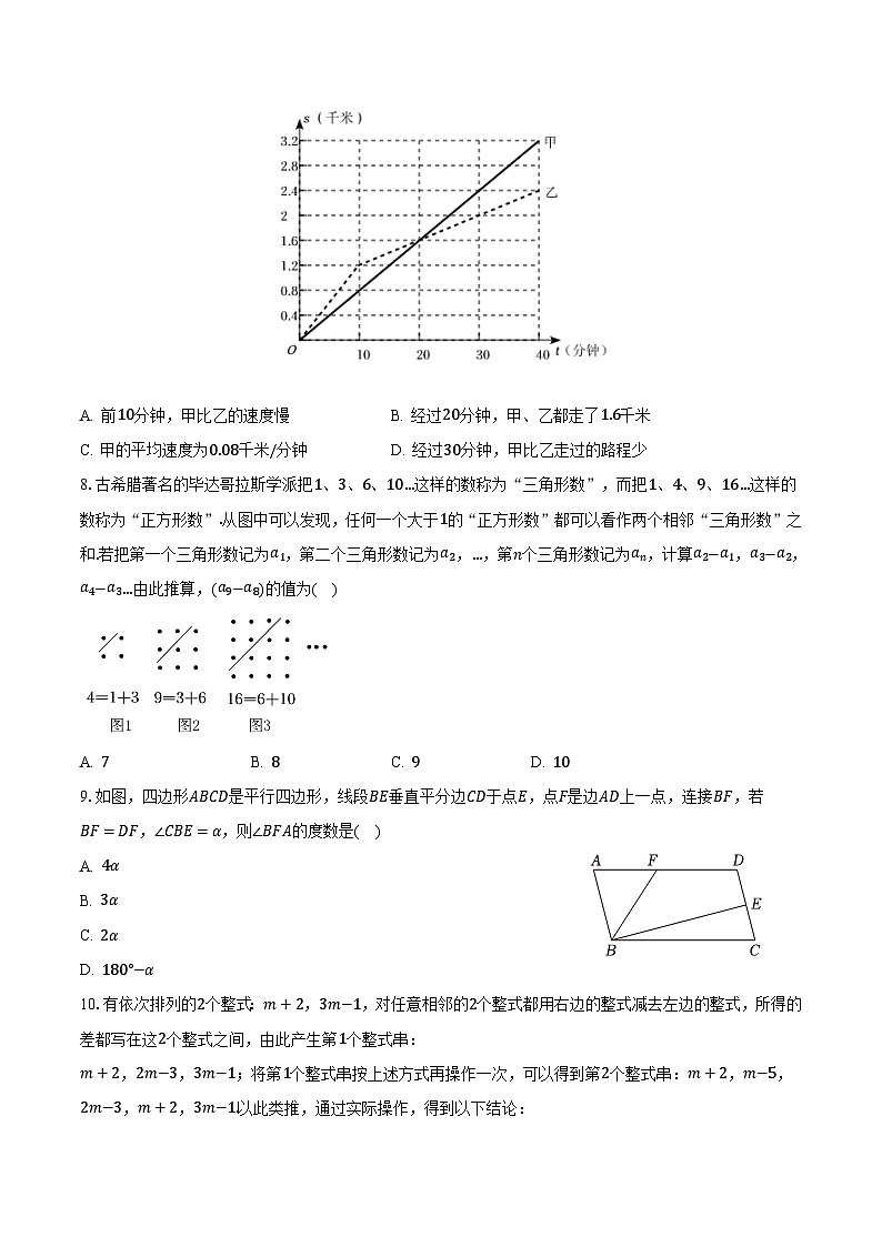 【初二数学期末】重庆市丰都县2023-2024学年八年级下学期期末考试数学试卷(含答案)第2页