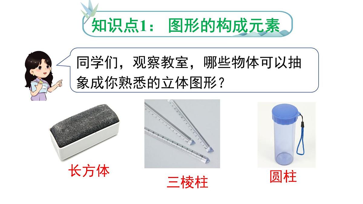 2025年人教版七年级数学上册 6.1.2 点、线、面、体（课件）第5页