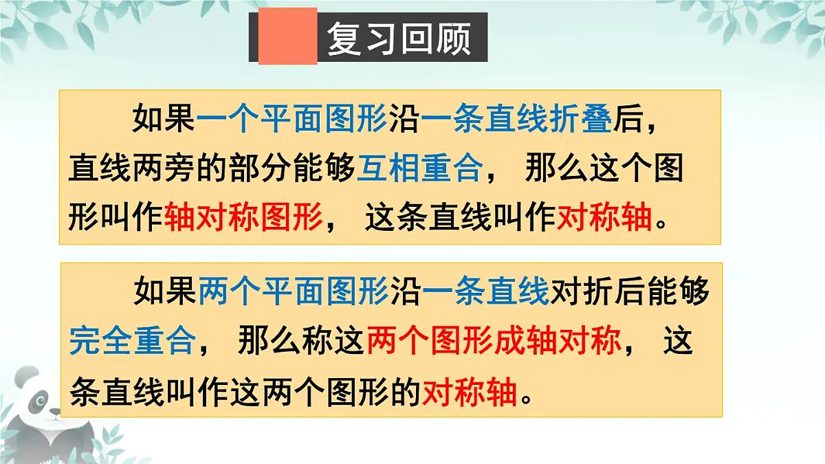 第5章 图形的轴对称 回顾与思考 课件 2025-2026学年北师大版七年级数学下册第3页