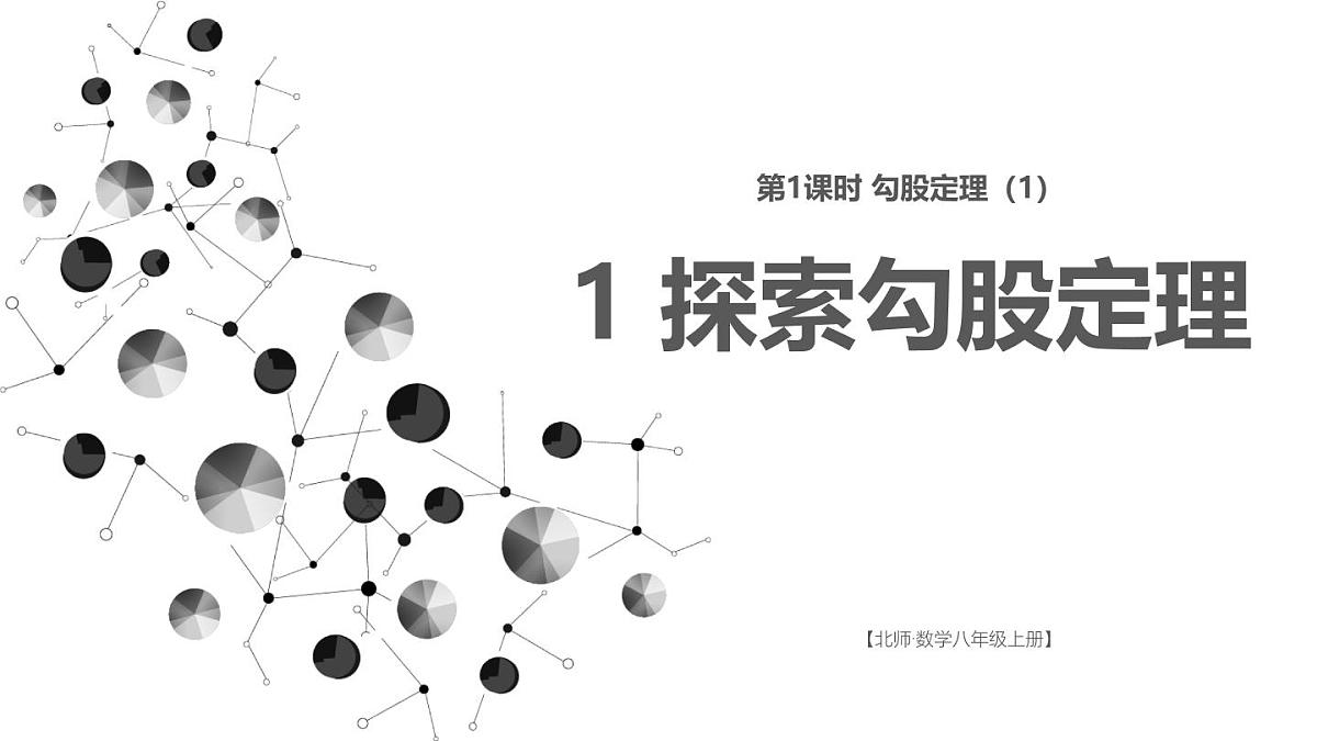 1.1 探索勾股定理 课件 2025-2026学年北师大版八年级数学上册第1页