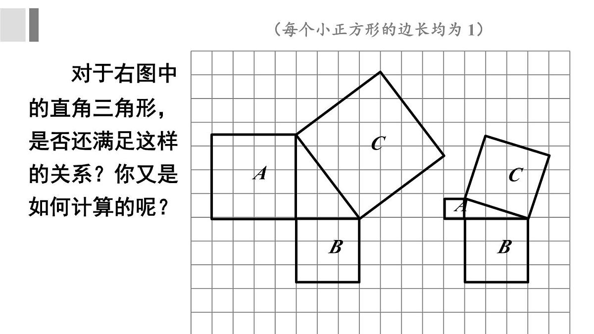 1.1 探索勾股定理 课件 2025-2026学年北师大版八年级数学上册第8页