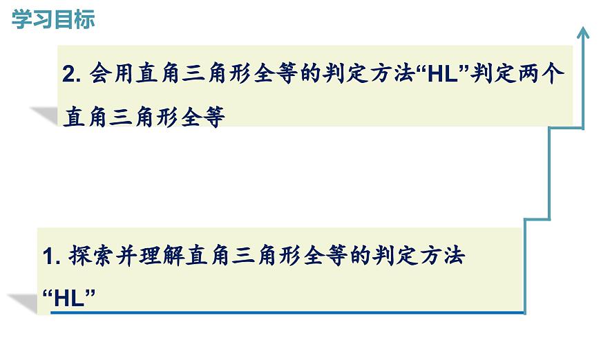 2025沪科版版教材初中数学八年级上册14.2  三角形全等的判定（5）课件第2页
