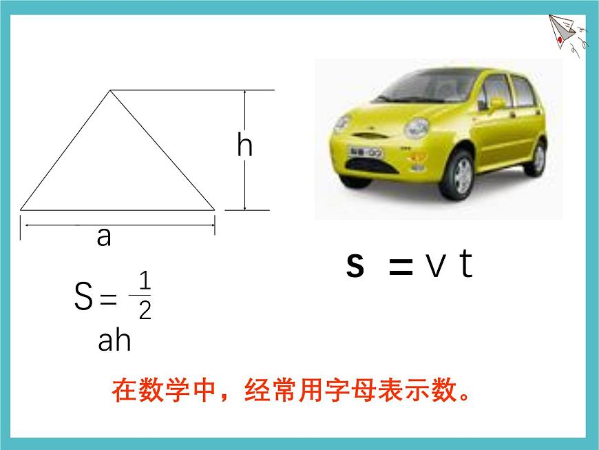 苏科版（2024）数学七年级上册 3.1 字母表示数 课件第2页