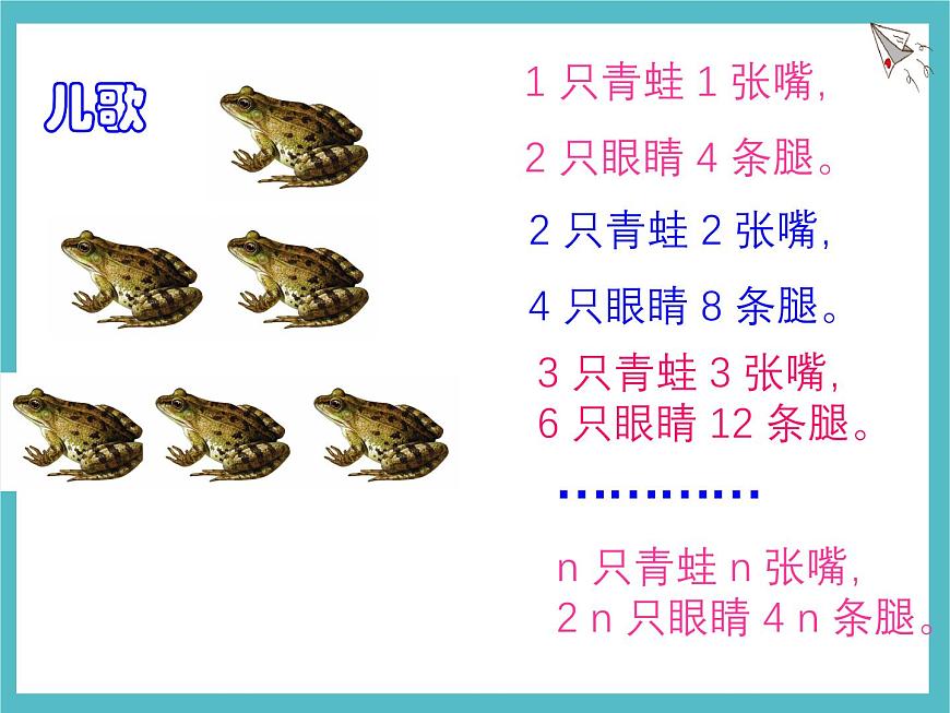 苏科版（2024）数学七年级上册 3.1 字母表示数 课件第3页