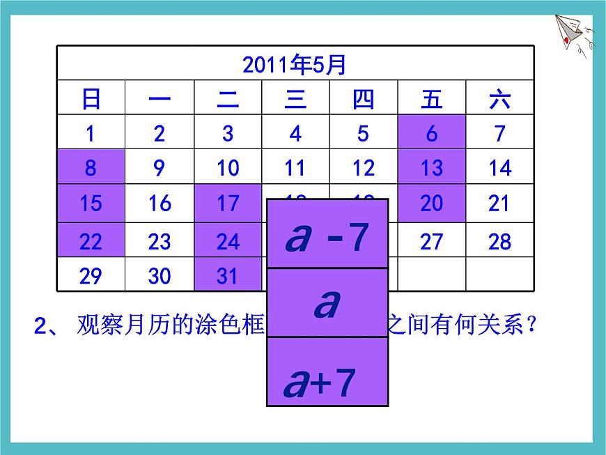 苏科版（2024）数学七年级上册 3.1 字母表示数 课件第8页