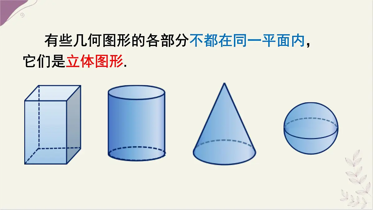 湘教版（2024）数学七年级上册 4.1 立体图形与平面图形（课件）第6页