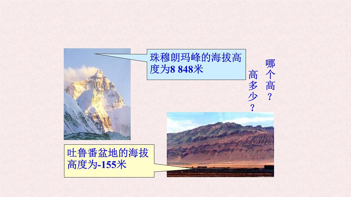 湘教版（2024）数学七年级上册 1.4.2  有理数的减法课件第3页