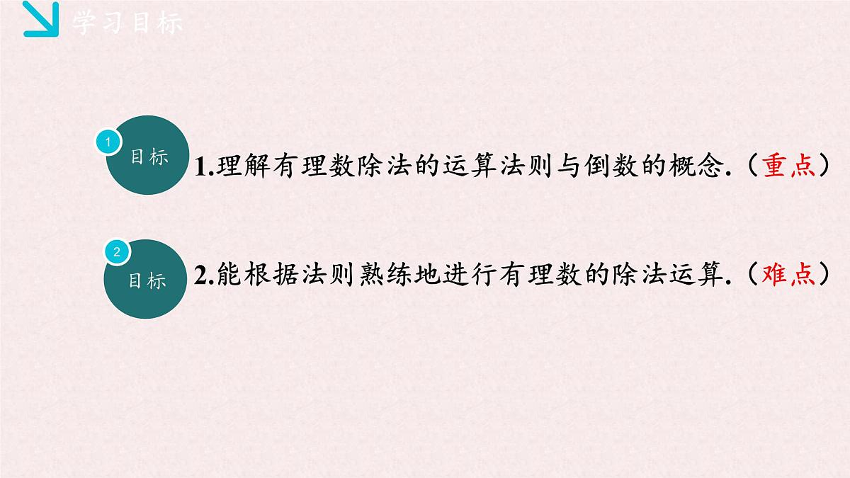 湘教版（2024）数学七年级上册 1.5.2有理数的除法（同步课件）第3页