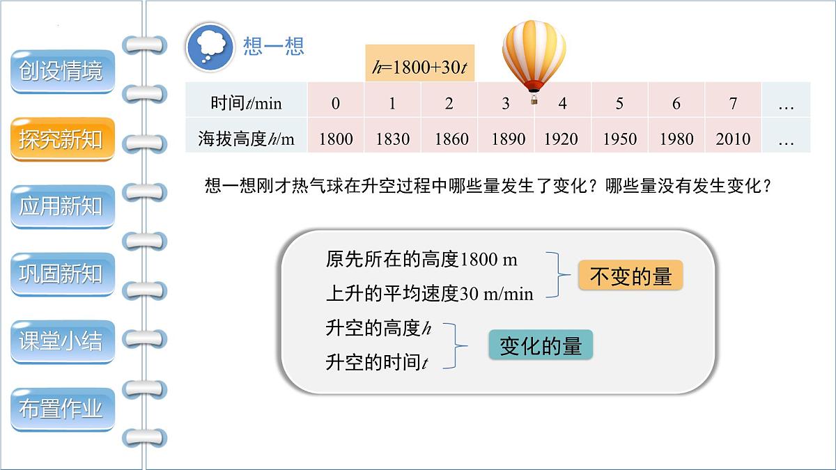 2025年秋沪科版八年级数学上册  12.1 函数（学习、上课课件）第7页