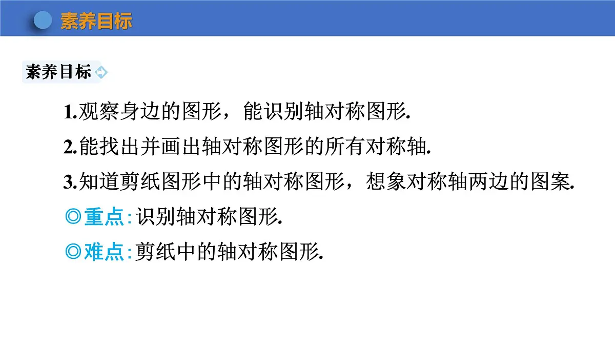 2025年秋沪科版八年级数学上册 15.1 轴对称图形（学习、上课课件）第2页