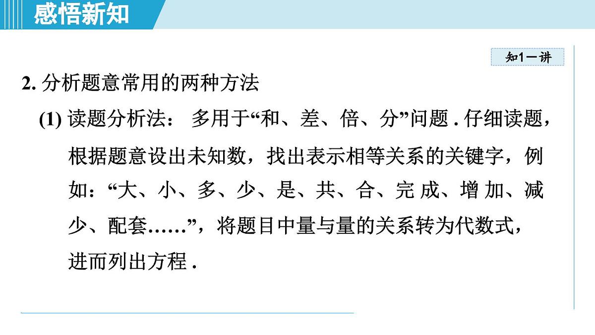 2025年秋沪科版七年级数学上册  3.3  一元一次方程的应用（学习、上课课件）第6页