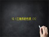 2025年北京版版教材初中数学八年级上册12.2三角形的性质(1)课件+教案
