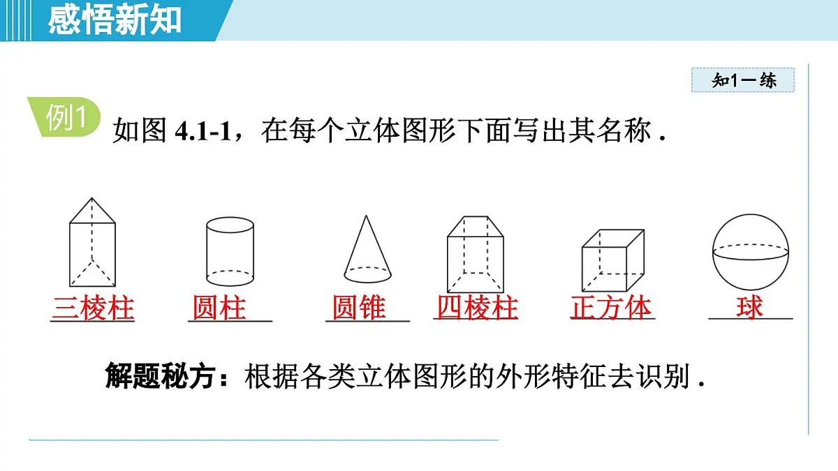 2025年秋湘教版七年级数学上册 4.1 立体图形与平面图形（学习、上课课件）第6页
