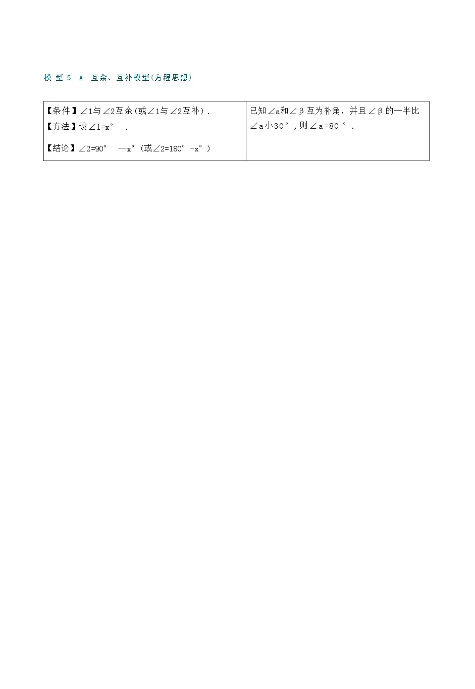 初中88个几何模型汇总知识点第2页