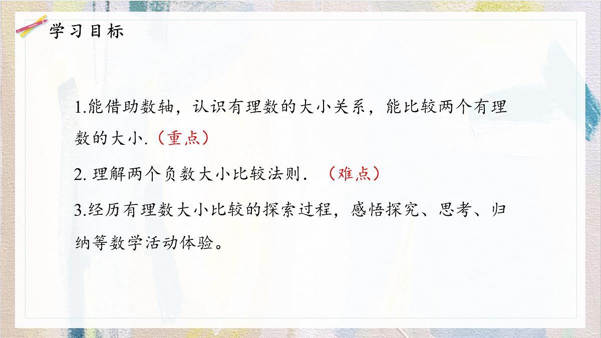沪科版（2024）数学七年级上册 1.3有理数的大小课件 (3)第2页