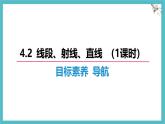 滬科版（2024）數(shù)學(xué)七年級(jí)上冊(cè) 4.2 線段、射線、直線 課件 (1)