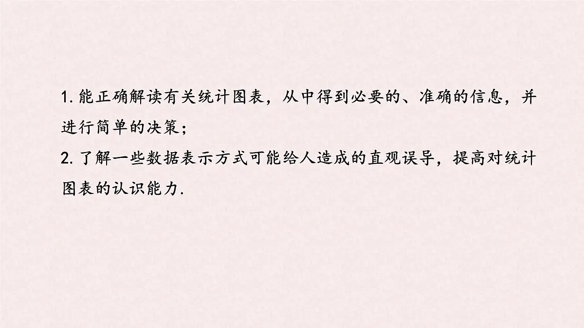 沪科版（2024）数学七年级上册 5.4 从图表中的数据获取信息 课件第2页
