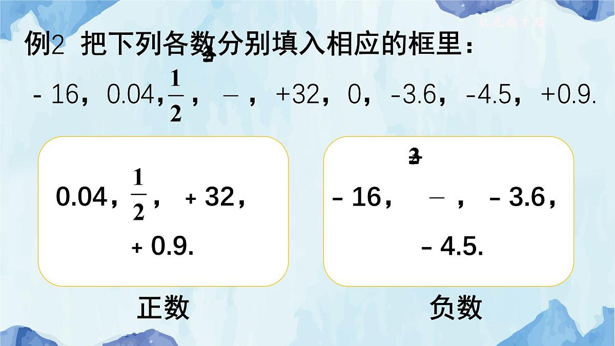 沪科版（2024）数学七年级上册 1.1.2有理数的分类课件第6页