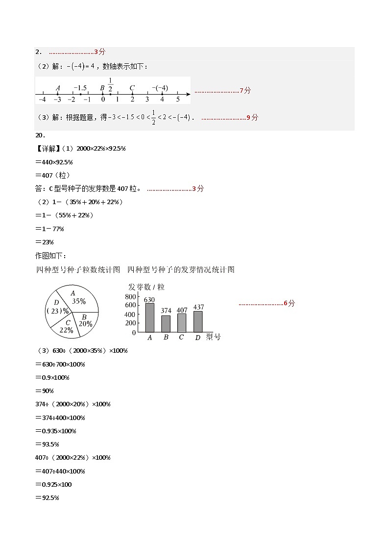 数学（答案及评分标准）第3页