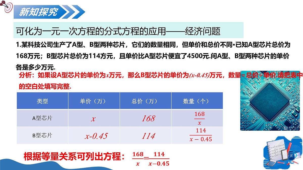 10.5分式方程（第2课时分式方程的应用）（教学课件）-2025-2026学年八年级数学上册（北京版2024）第5页